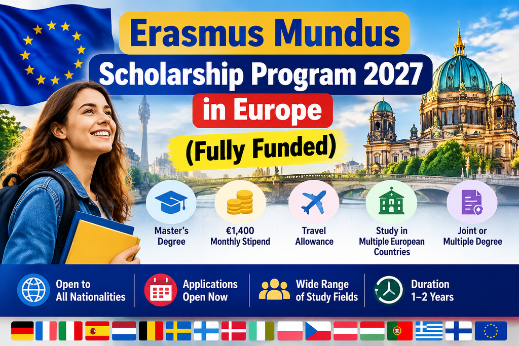 erasmus mundus scholarship in europe